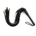 Red Faux Leather Flogger Whip