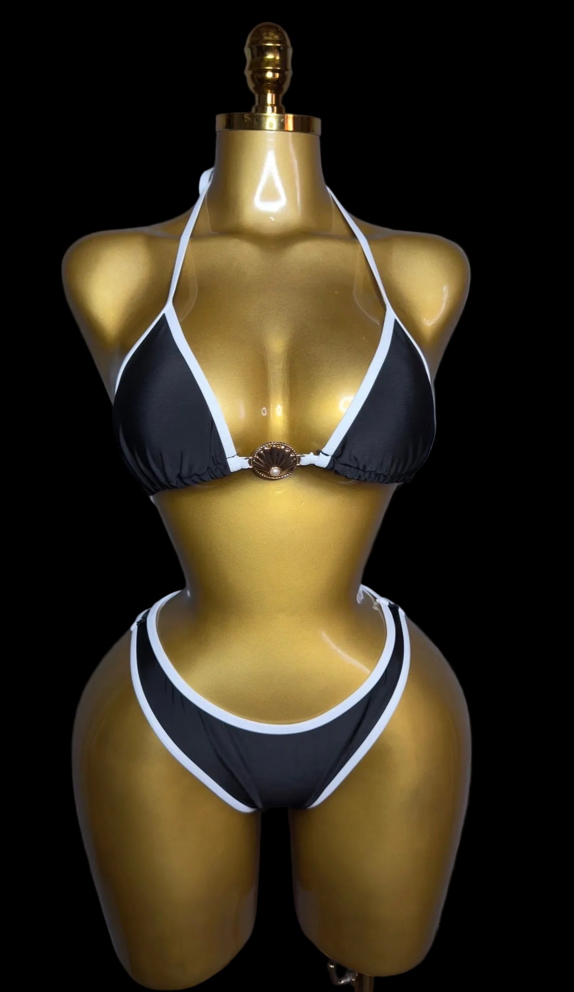 Contrast Bikini Swimsuit