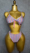 Striped Bikini Swimsuit