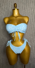 Floral Draw String Swimsuit