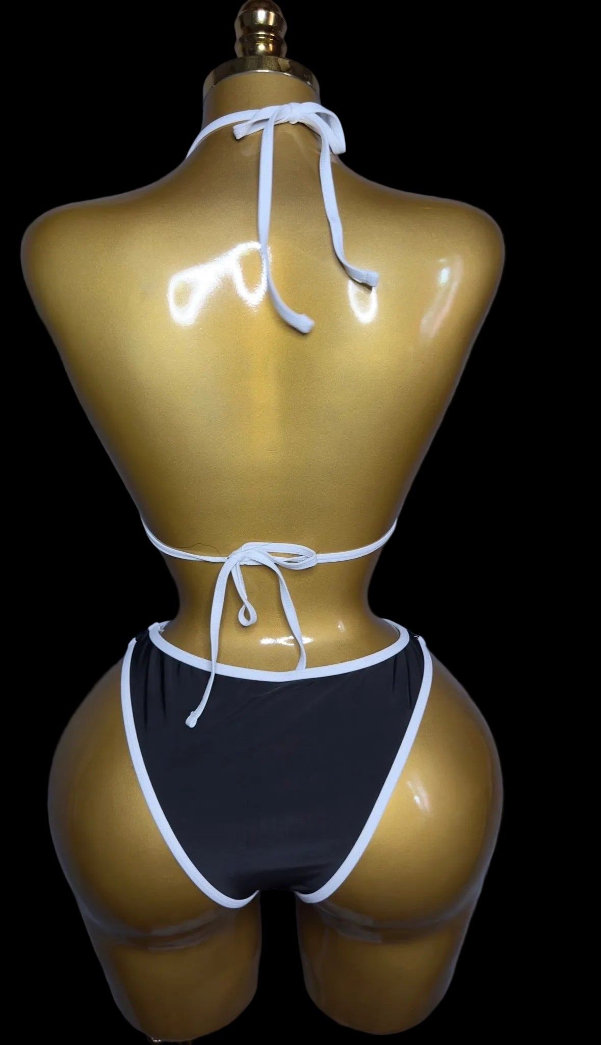 Contrast Bikini Swimsuit