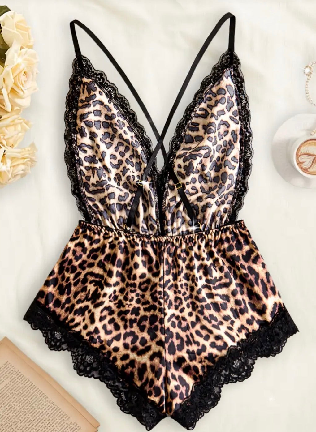 Leopard Print Bodysuit
