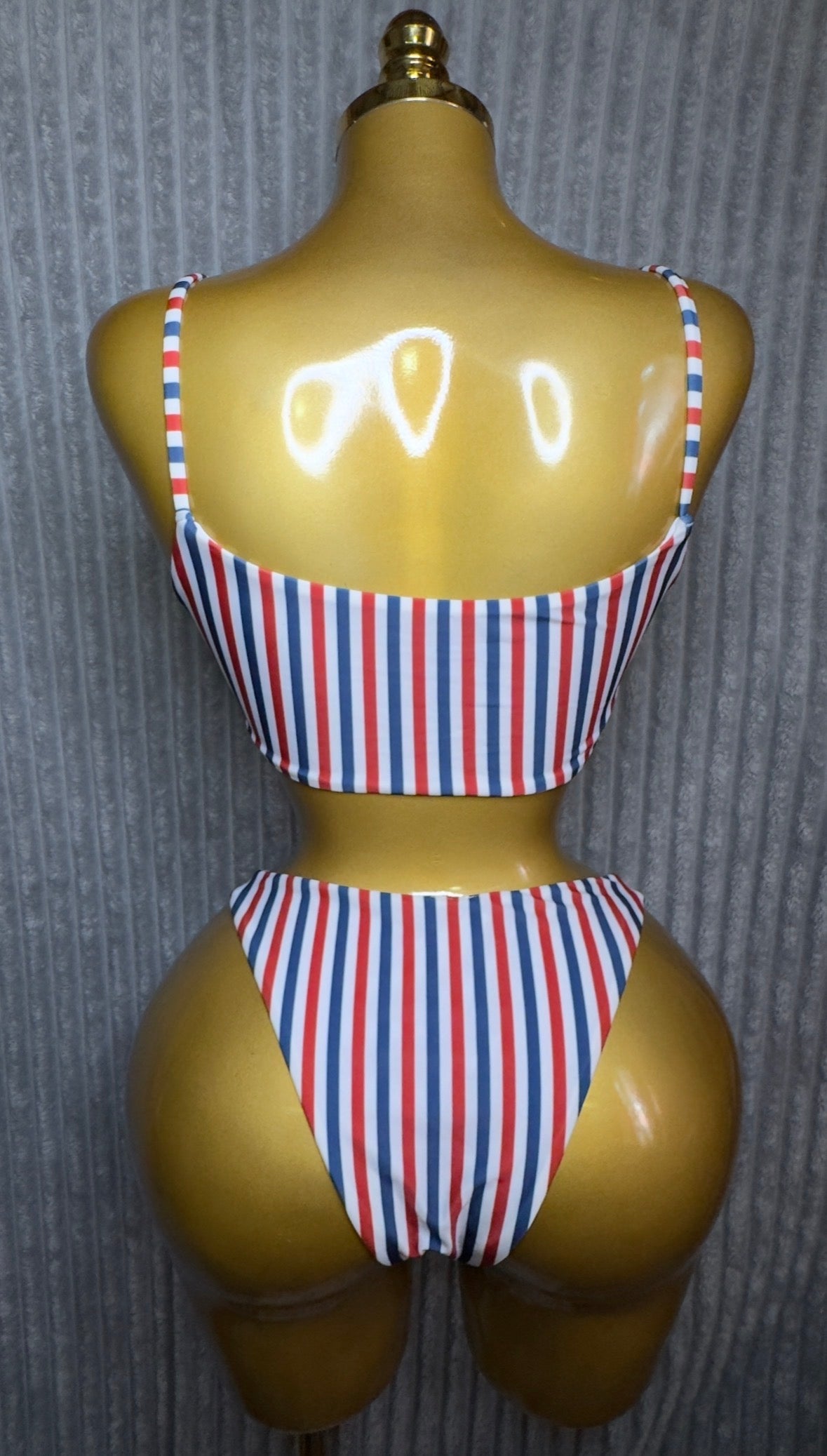 Striped Bikini Swimsuit
