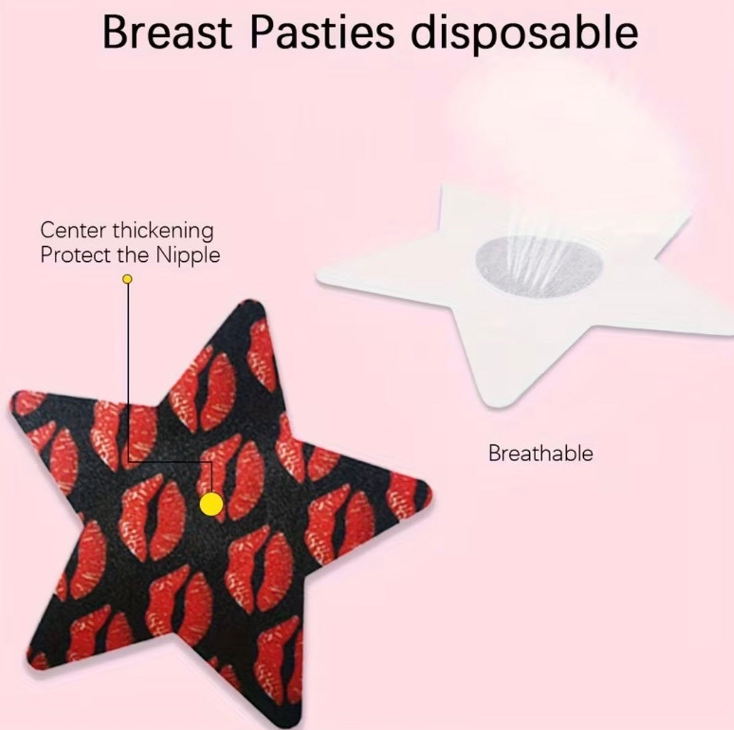 Fun Multi-Style Adhesive Nipple Covers