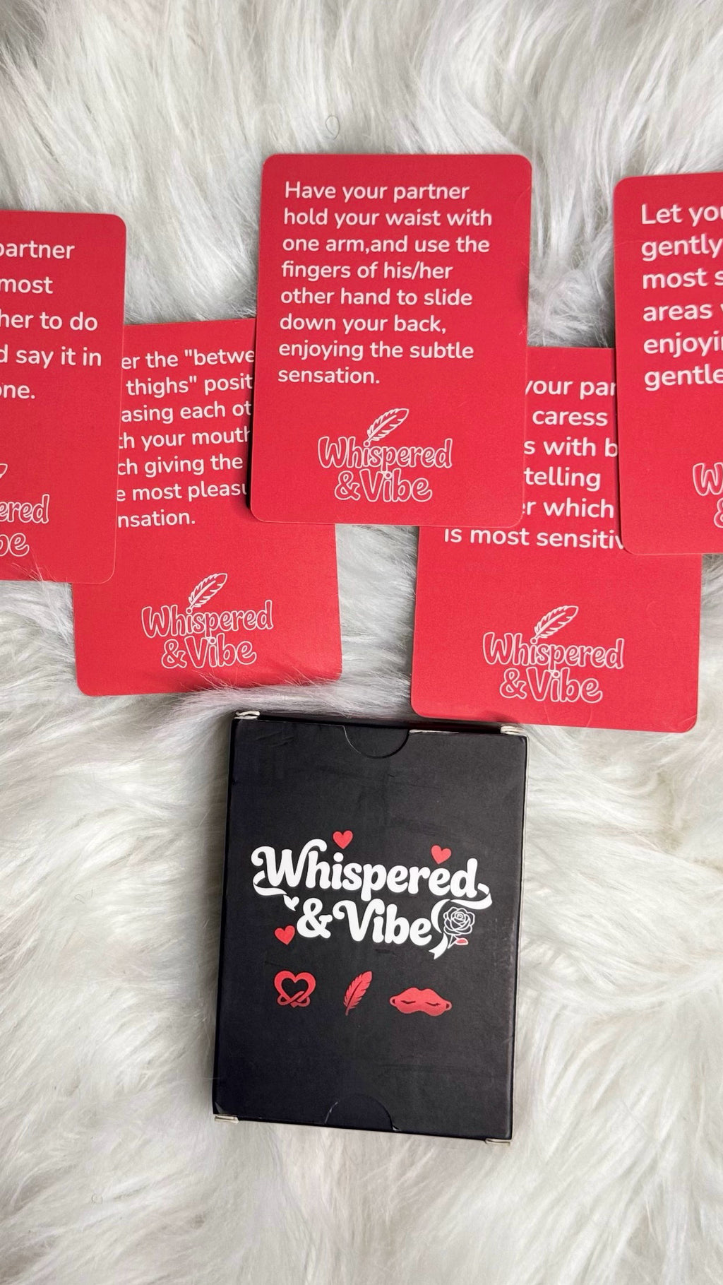 Whispered & Vibe Couples Card Game