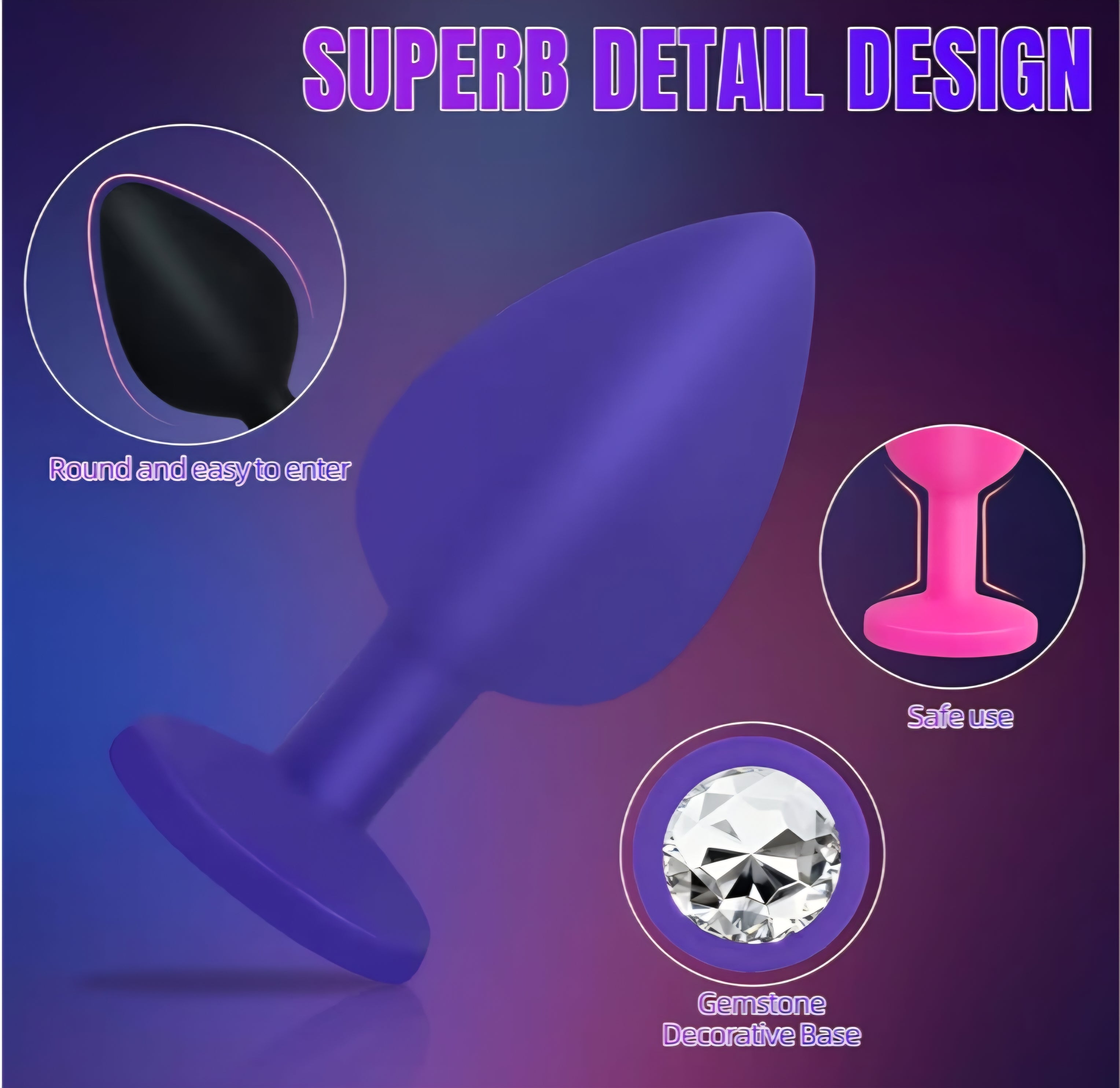 Silicone Butt Plugs
