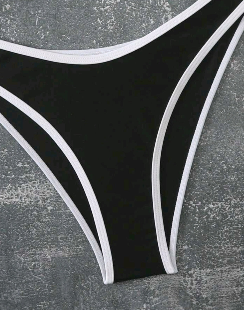 Contrast Bikini Swimsuit