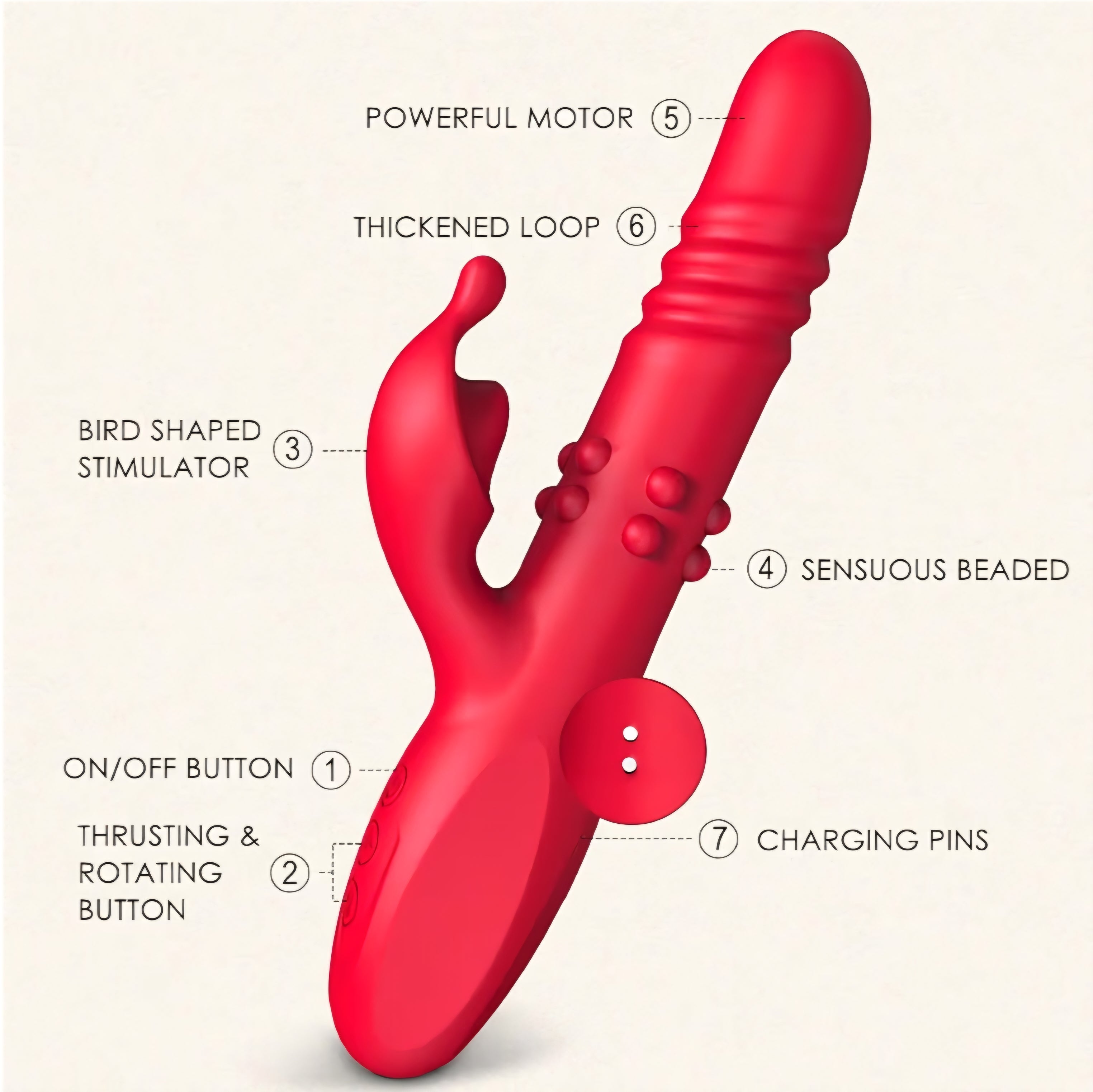 4 in 1 Rabbit Vibrator