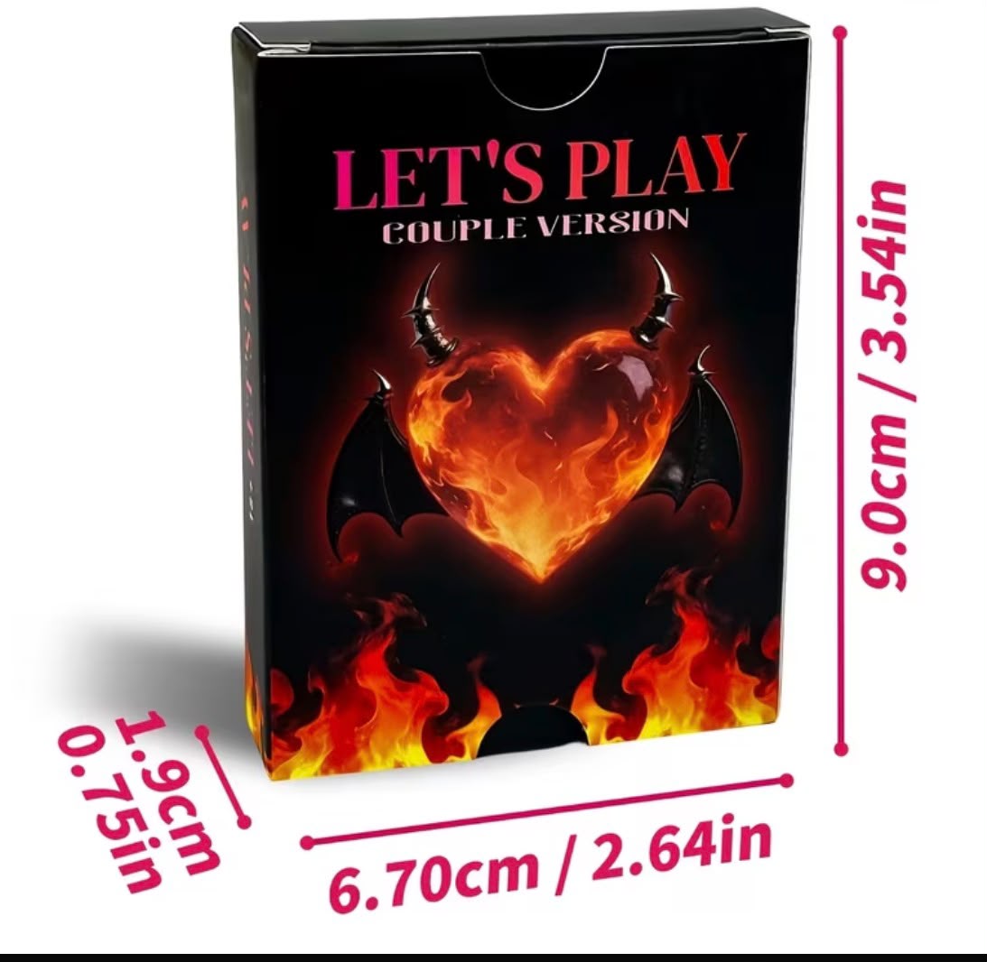 Let's Play – Couple Version Card Game