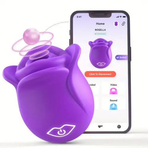 Sucking Rose Vibrator (App Control)