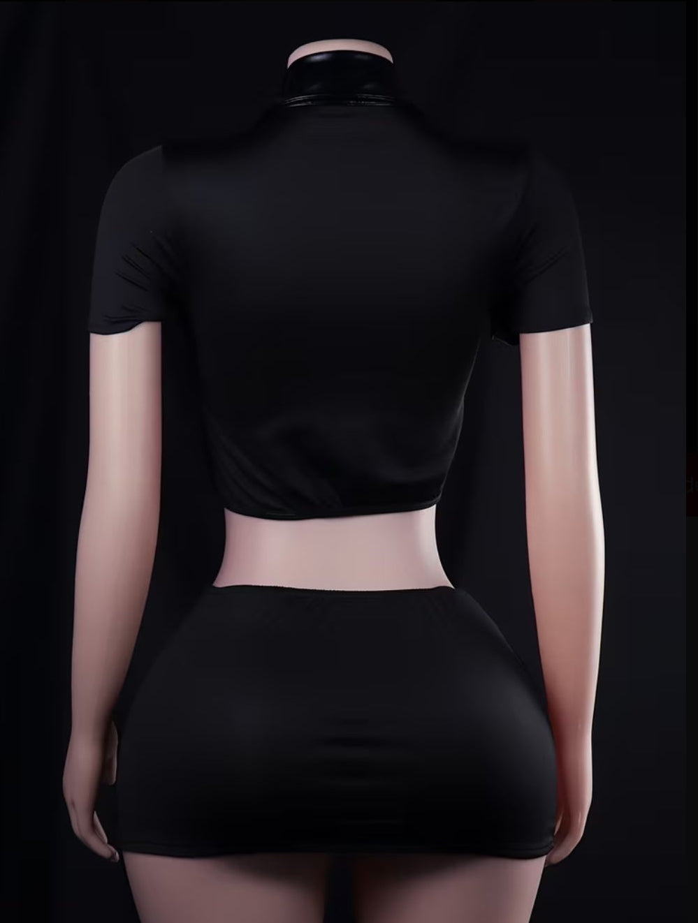 3 Pieces Police Officer Cosplay Set