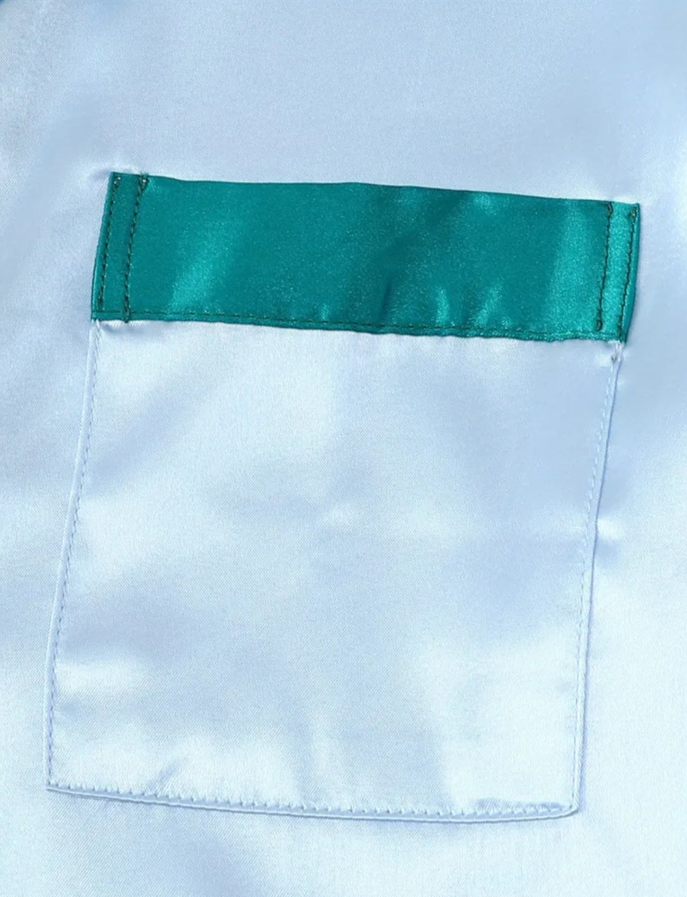 Two-Toned Satin PJ Set