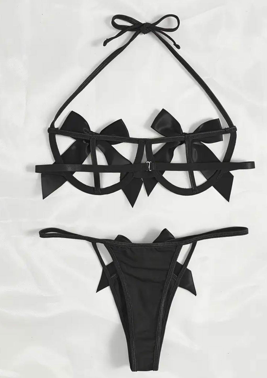 Classic Bow Lingerie Set