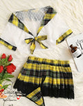 Cosplay School Girl Lingerie Set