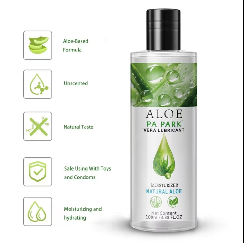 Organic Aloe Water-Based Lubricant