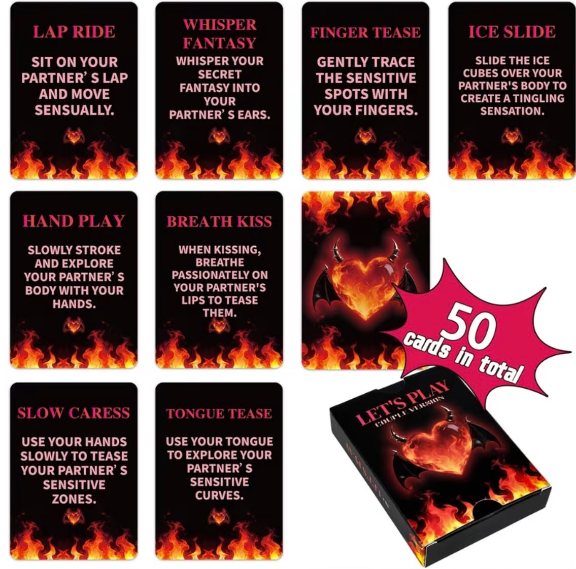 Let's Play – Couple Version Card Game