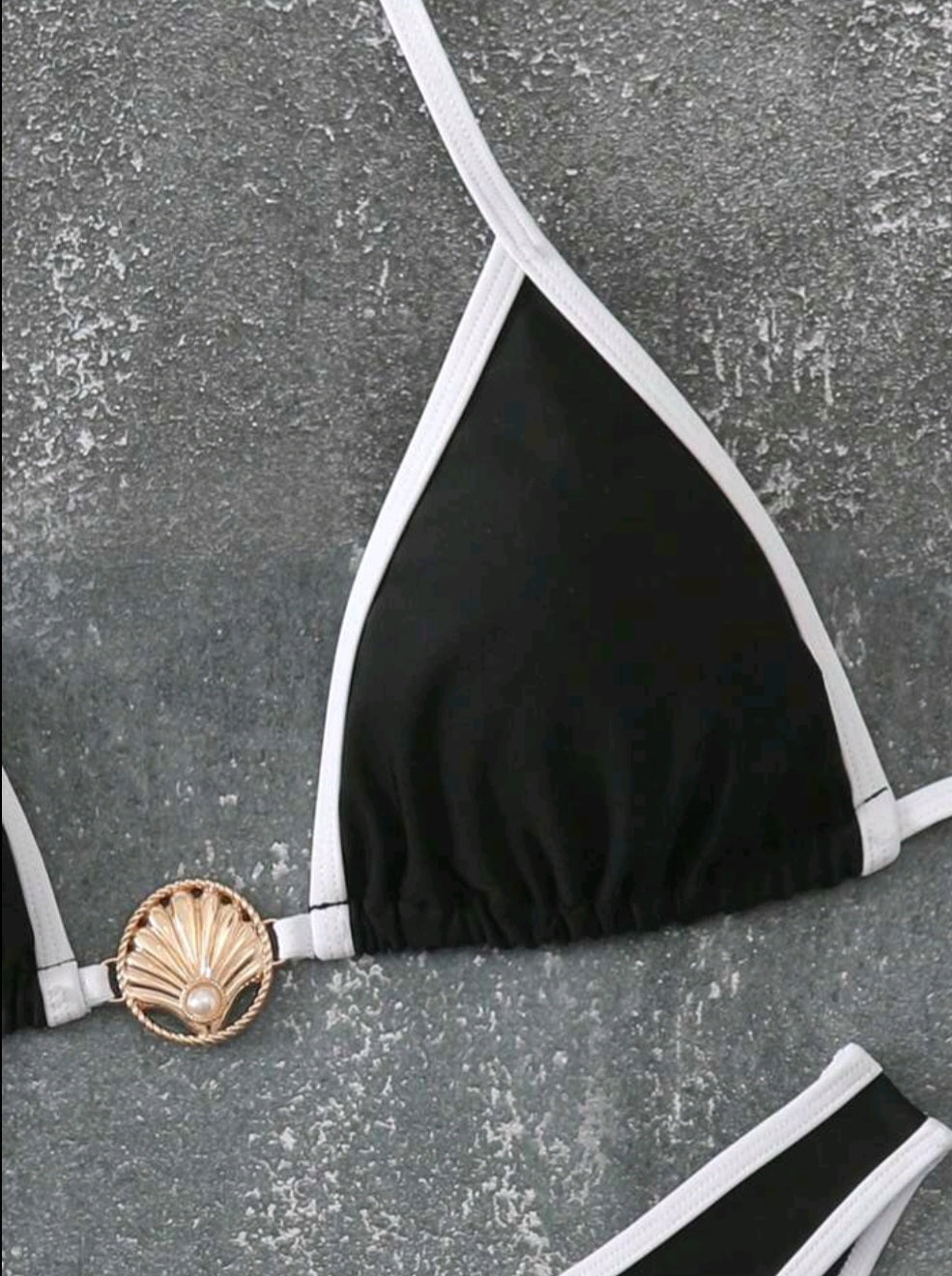 Contrast Bikini Swimsuit