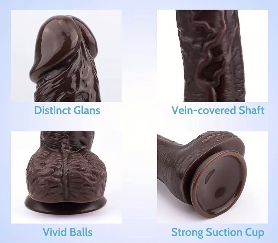 Realistic Suction Cup Dildo – 7 Inch