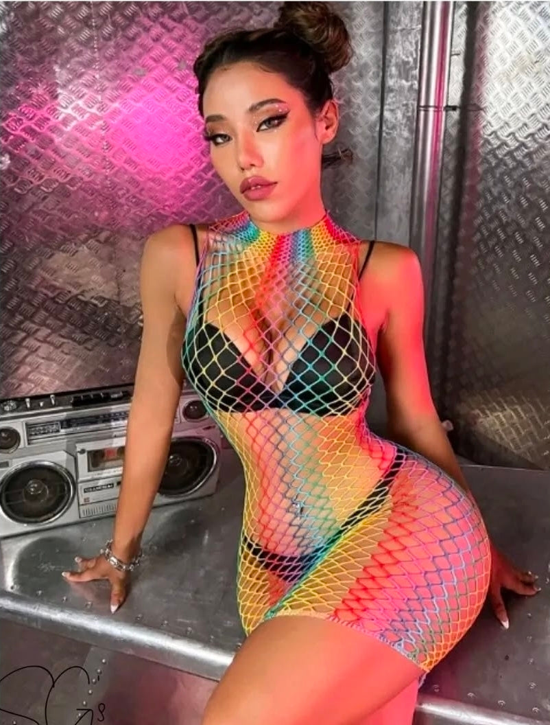 Fishnet Cover Up