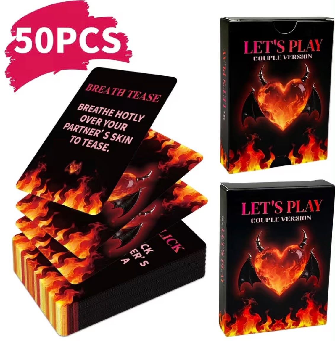 Let's Play – Couple Version Card Game