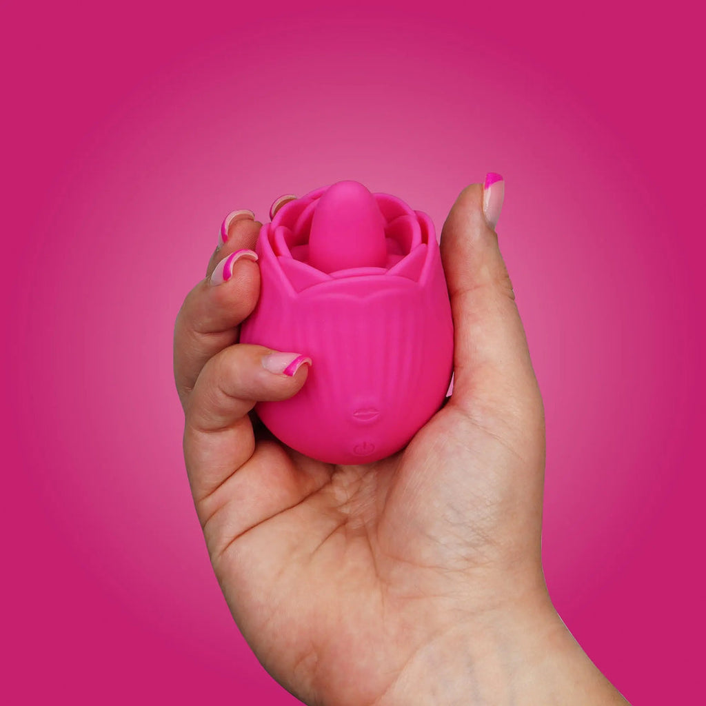 Rose Licking Tongue Vibrator